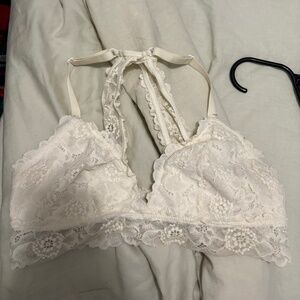 Aerie Ivory Lace Bralette